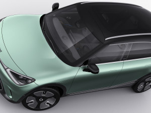 Smart 1 One 2023 with interior 3D-Modell
