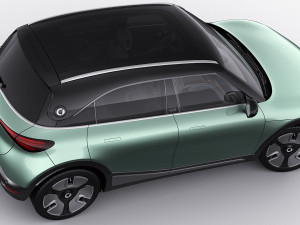 Smart 1 One 2023 with interior 3D-Modell
