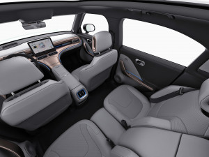 Smart 1 One 2023 with interior 3D-Modell