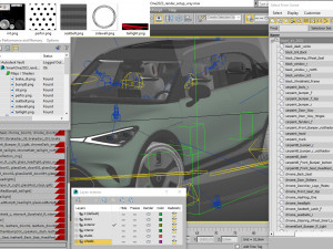 Smart 1 One 2023 with interior 3D-Modell