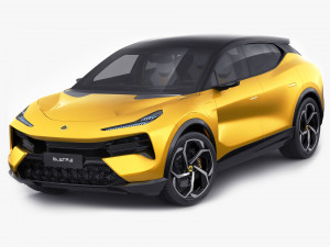Lotus Eletre 2023 with interior 3D Model