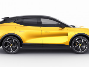 Lotus Eletre 2023 with interior Model 3D