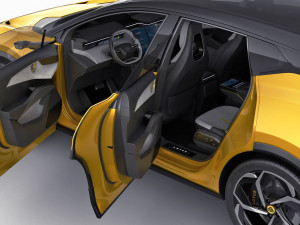 Lotus Eletre 2023 with interior Model 3D