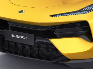 Lotus Eletre 2023 with interior Model 3D