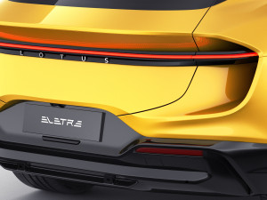 Lotus Eletre 2023 with interior Model 3D