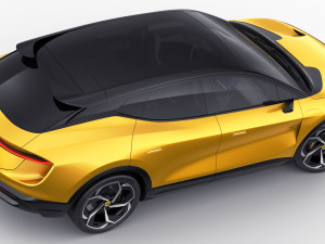 Lotus Eletre 2023 with interior Model 3D
