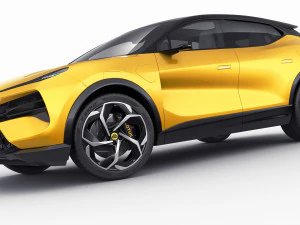 Lotus Eletre 2023 with interior 3D Model
