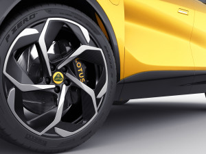 Lotus Eletre 2023 with interior Model 3D