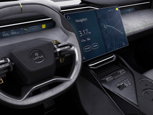 Lotus Eletre 2023 with interior Model 3D