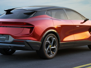 Lotus Eletre 2023 with interior Model 3D