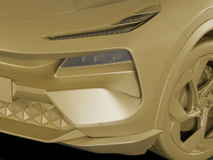 Lotus Eletre 2023 with interior Model 3D