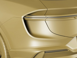 Lotus Eletre 2023 with interior Model 3D