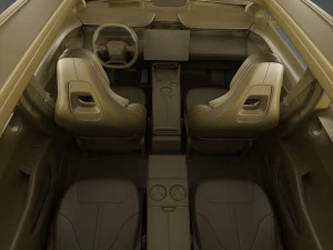 Lotus Eletre 2023 with interior 3D Model