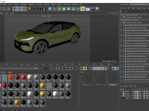 Lotus Eletre 2023 with interior Model 3D