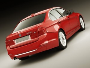 b m w 3 2012 sedan 3D-Modell