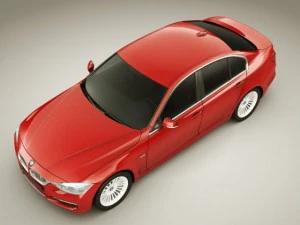 b m w 3 2012 sedan 3D Model