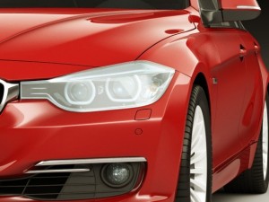 b m w 3 2012 sedan 3D-Modell