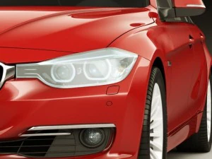 b m w 3 2012 sedan 3D Model