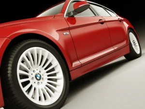 b m w 3 2012 sedan 3D Model