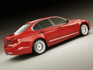 b m w 3 2012 sedan 3D Model