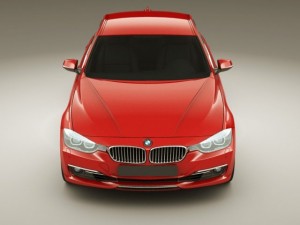 b m w 3 2012 sedan 3D-Modell