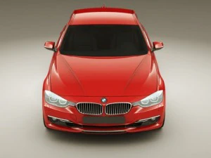 b m w 3 2012 sedan 3D Model
