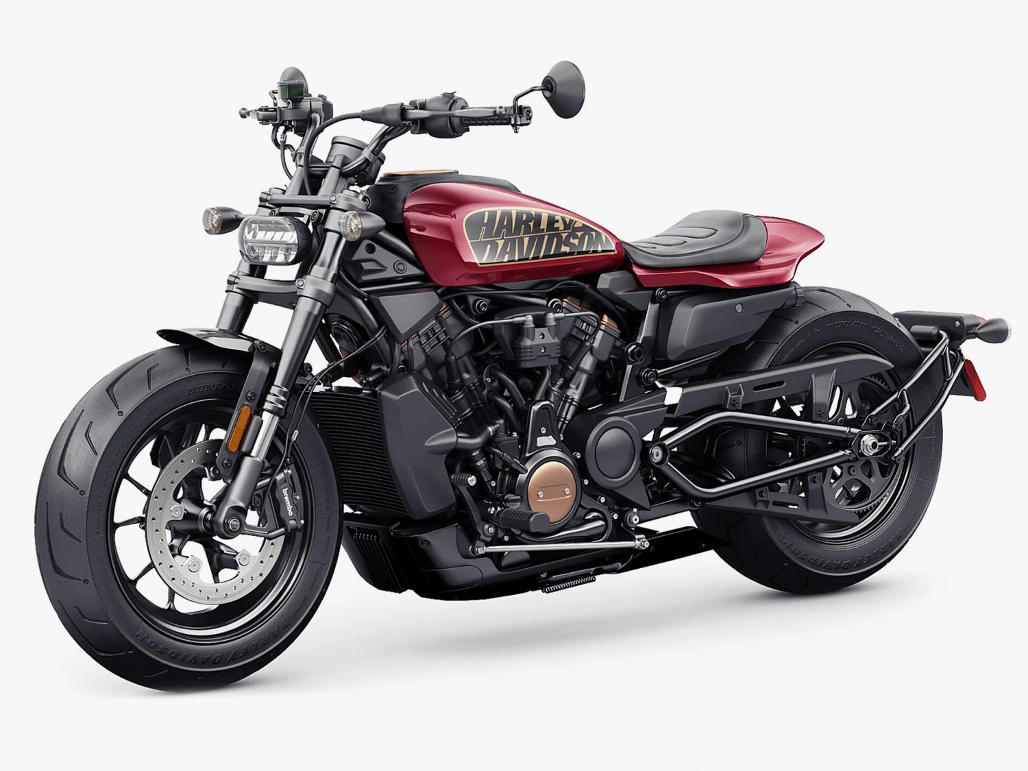 Harley-Davidson Sportster S 2022 3D Model .c4d .max .obj .3ds .fbx .stl .blend 