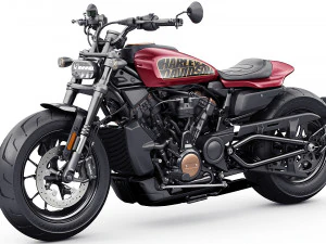 Harley-Davidson Sportster S 2022 3D Model