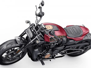Harley-Davidson Sportster S 2022 3D Model