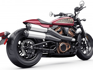 Harley-Davidson Sportster S 2022 Modèle 3D