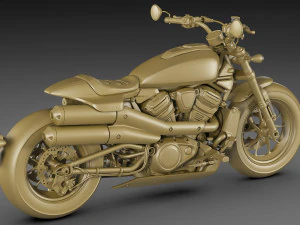 Harley-Davidson Sportster S 2022 3D Model