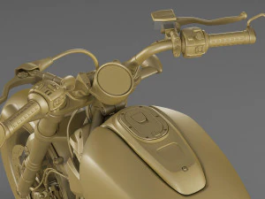 Harley-Davidson Sportster S 2022 3D Model