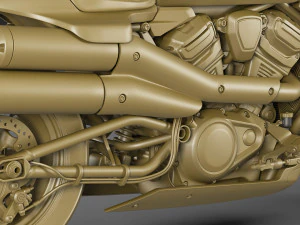 Harley-Davidson Sportster S 2022 3D Model
