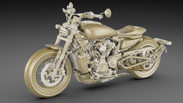 Harley davidson spider store bike