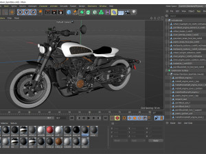 Harley-Davidson Sportster S 2022 Modèle 3D