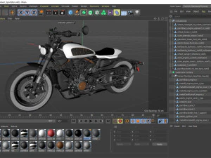 Harley-Davidson Sportster S 2022 3D Model