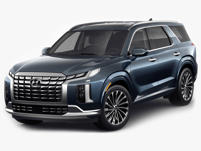 Hyundai Palisade 2023 3D Model .c4d .max .obj .3ds .fbx .stl .blend 