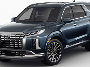Hyundai Palisade 2023 3D Model