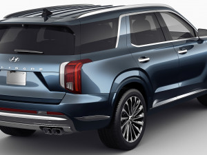 Hyundai Palisade 2023 3D Model