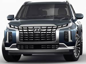 Hyundai Palisade 2023 3D Model