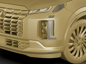 Hyundai Palisade 2023 3D Model