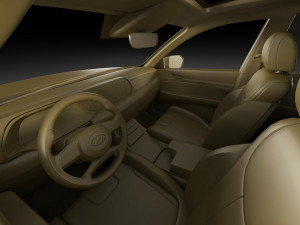 Hyundai Palisade 2023 3D Model