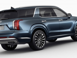 Hyundai Palisade 2023 3D Model