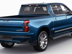 Chevrolet Silverado 2022 High Country 3D 모델