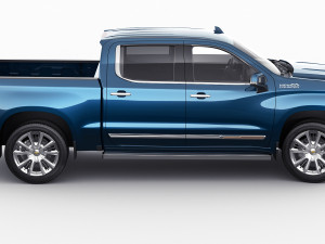 Chevrolet Silverado 2022 High Country 3D 모델