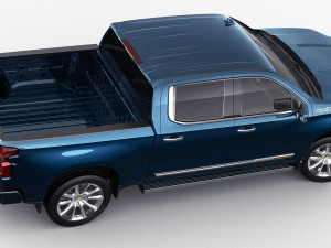Chevrolet Silverado 2022 High Country 3D 모델