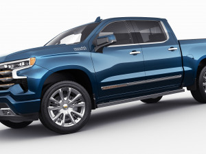 Chevrolet Silverado 2022 High Country 3D 모델