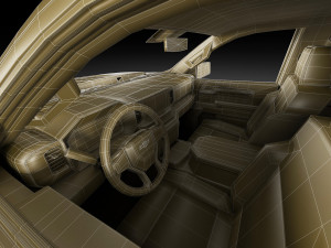Chevrolet Silverado 2022 High Country 3D 모델