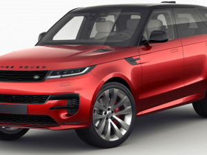 Land Rover Range Rover Sport 2023 Model 3D