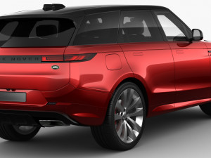 Land Rover Range Rover Sport 2023 Model 3D
